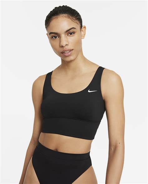 nike bikini oberteil schwarz|Swim Tops (21) .